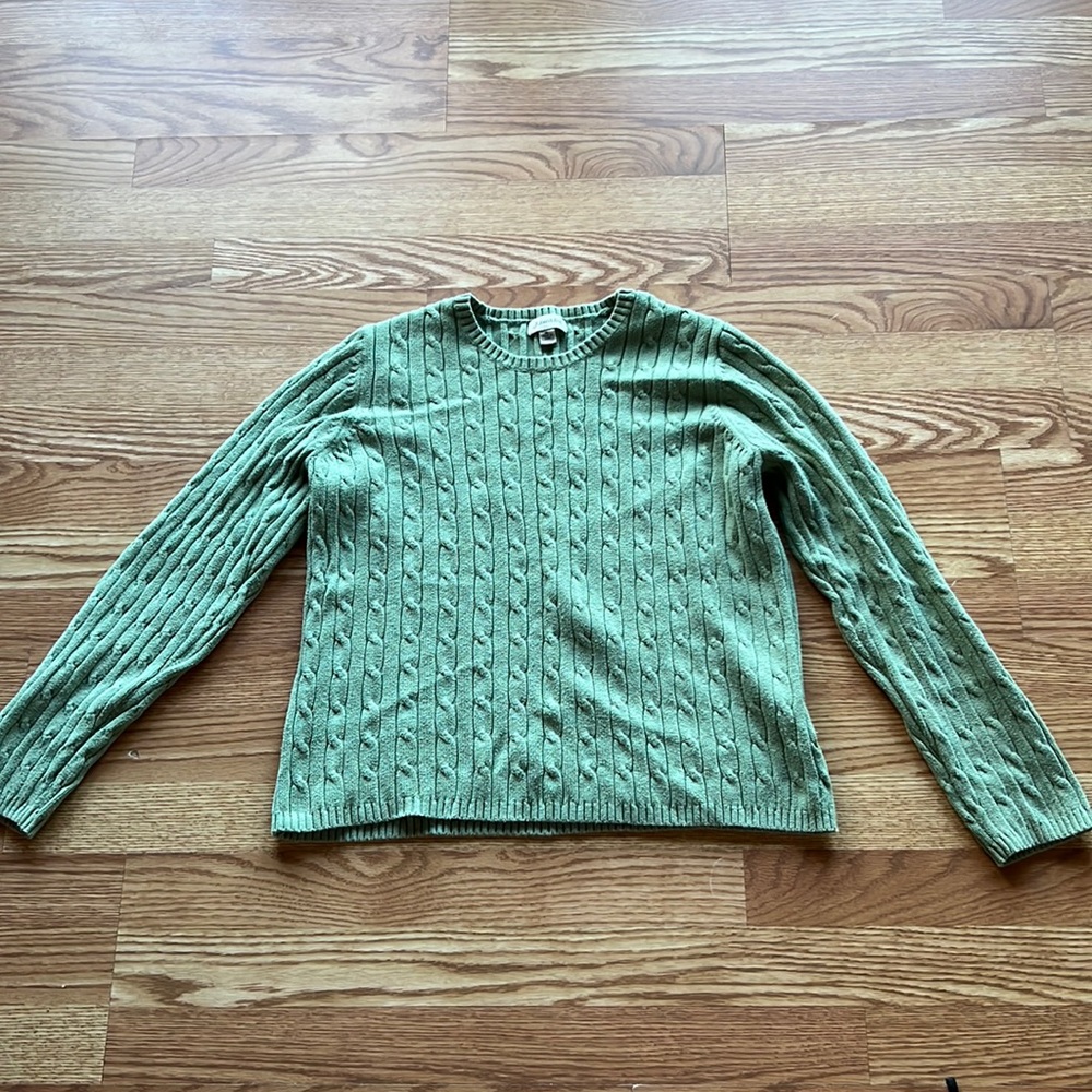 3/$10 - St. John’s Bay Light Green Sweater size XL
